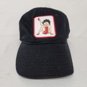 Betty Boop Womens Adjustable Cap Baseball Hat Osfm